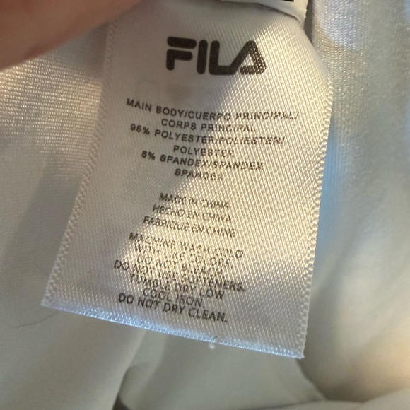 Fila White Women's Skort - Picture 6 of 6